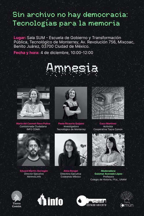 Sin archivo no hay democracia: Tecnologías para la memoria